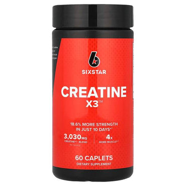 Креатин SIXSTAR, Creatine X3, 60 капсул - Boxette Shop