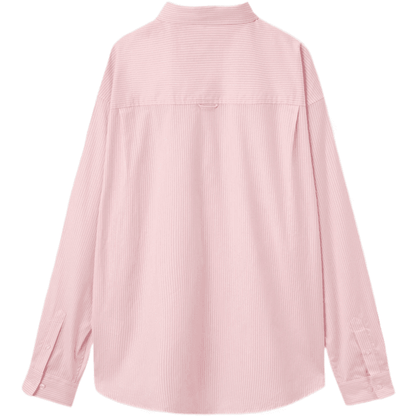 Рубашка Gap Long Sleeve Logo Stripe Shirt - Boxette Shop