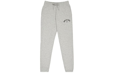 Erkaklar uchun yangi balans harfi bosma oddiy tortilgan trikotaj sport shimlari kulrang