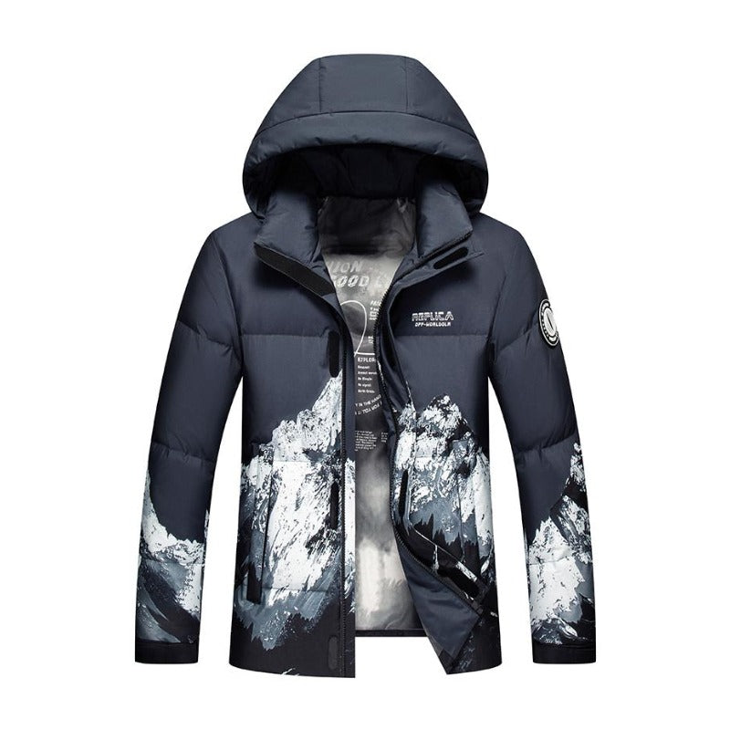 Пуховик мужской Spartan Camo