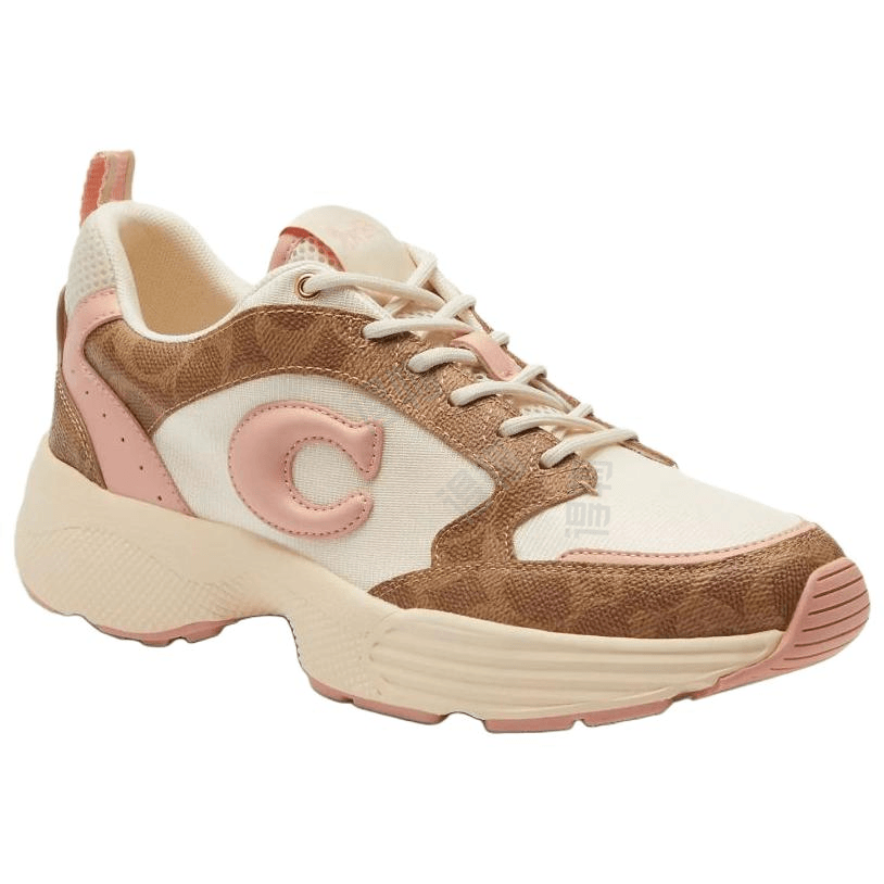 Кроссовки женские Coach Strider Round Toe Lace Up - Boxette Shop