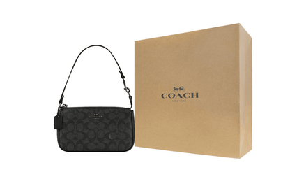 Сумка женская Coach Nolita 19 Brand Logo Print - Boxette Shop