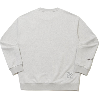 Le Coq Le Coq Sportif Ayollar uchun maktubli bo'yinbog'li uzun yengli keng kozok