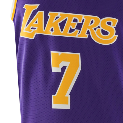 Jordan Lakers NBA SW erkaklar basketbol formasi