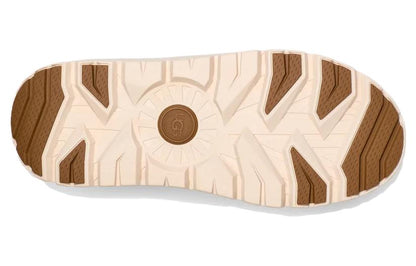 Ugg neumel weather hybrid suede comfort short snow boots unisex brown rice