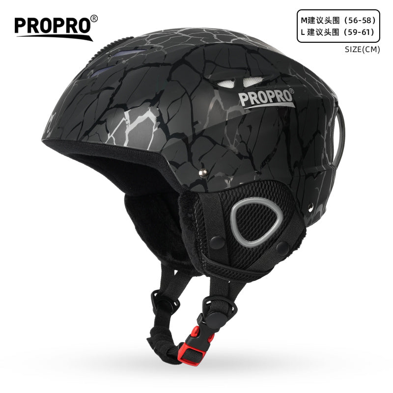 Горнолыжный шлем и очки Propro