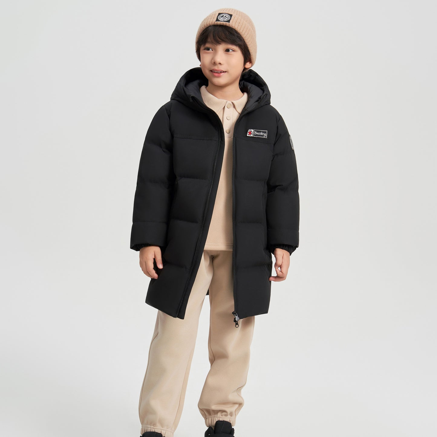 Пуховик детский Bosideng x Keith Haring