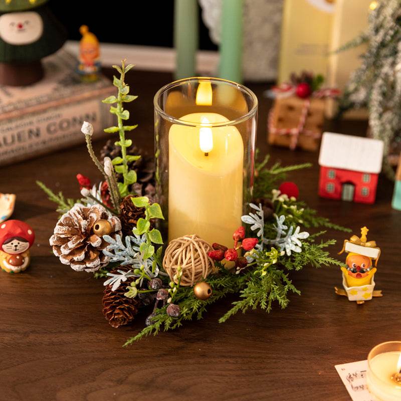 Подсвечник интерьерный Aying Retro Pine - Boxette Shop