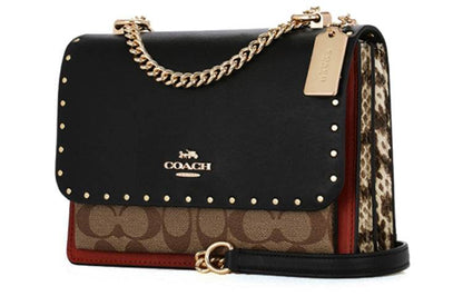 Сумка женская Coach Klare 21 Rivet Embellished Chain Leather - Boxette Shop