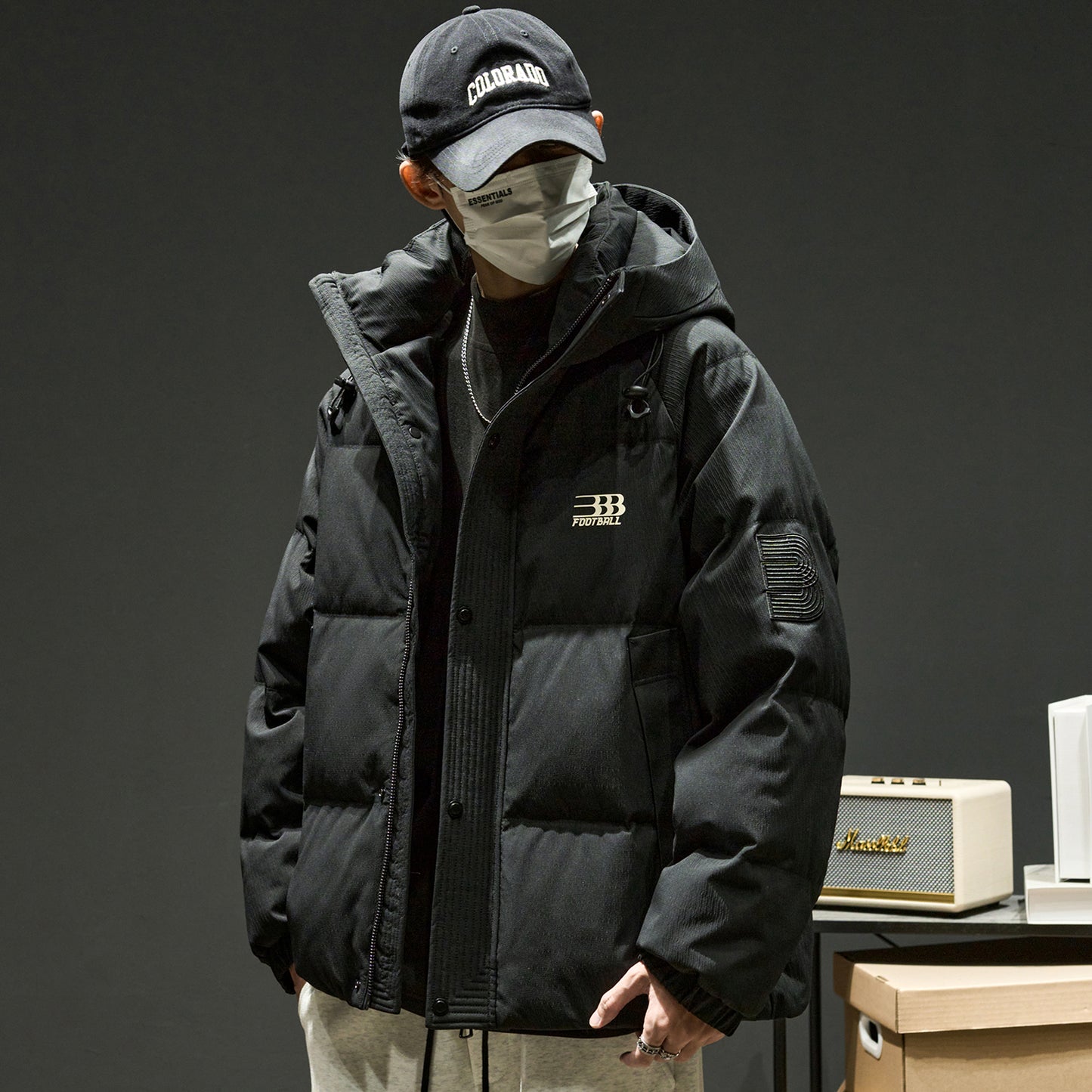 Пуховик мужской SZON Retro Puffer