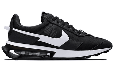 Nike air max pre-day ретро износостойкий амортизация низкий верх воздушная подушка повседневная бег обувь мужская черный переработанный материал - Boxette Shop