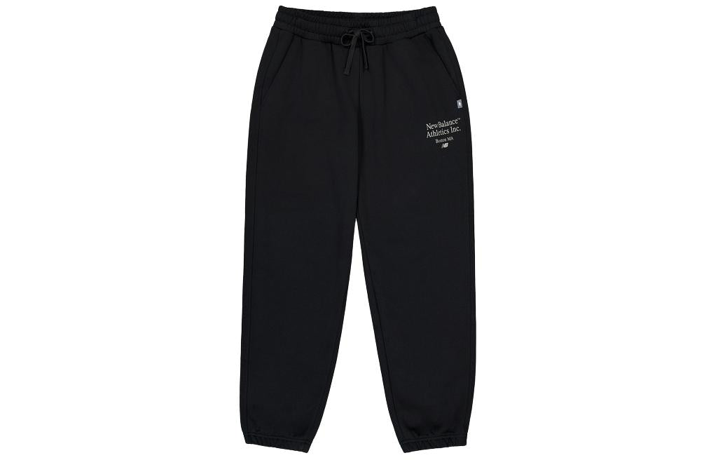 Yangi balansli harfli bosma oʻrta bel galstukli oddiy, qulay trikotajli sport shimlari qora ayollar