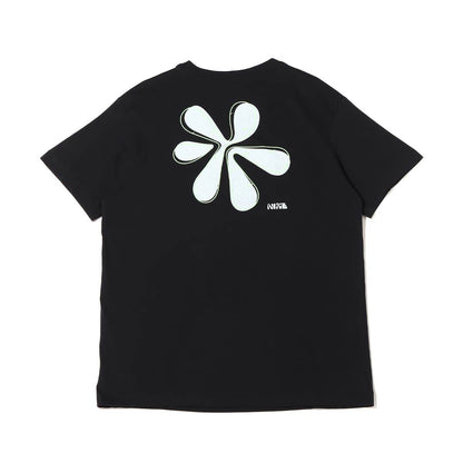 Nike american retro letter logo print casual round neck pullover short sleeve t-shirt women's black