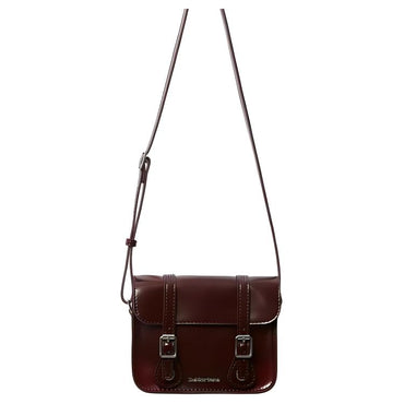 Dr.martens martin двойная пряжка с магнитной застежкой полиуретан crossbody regular унисекс пара вишнево-красный