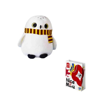 Miniso x harry potter гарри поттер шарф хедвиг милая кукла плюшевая 25 см/35 см/45 см в высоту