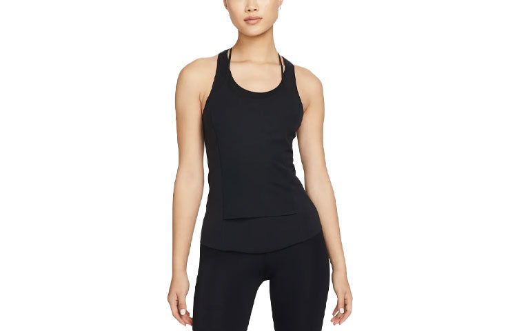 Nike Yoga Dri-FIT Luxe Ribbed ayollar sport tanki