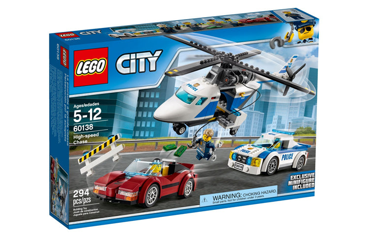 Конструктор LEGO City "High Speed Chase" (60138) - Boxette Shop