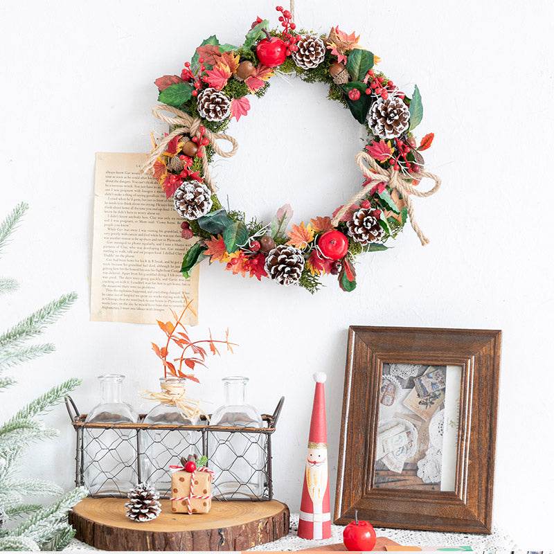 Венок настенный Aying Pinecone Christmas - Boxette Shop