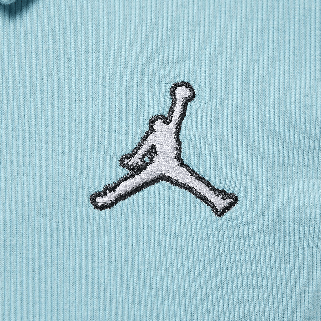 Футболка женская Jordan solid brand ribbed - Boxette Shop