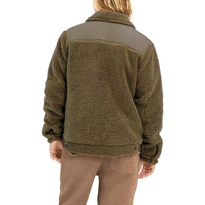 Ugg fw23 однотонная мужская куртка с длинным рукавом с логотипом