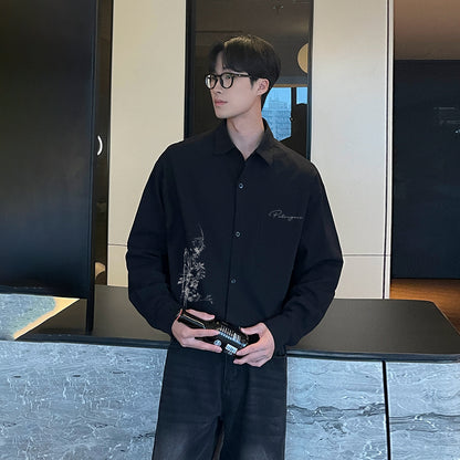 Pal ongaco pal ongaco yaponcha oddiy asosiy modellar, jinsi boʻlmagan brend logotipi tirgaklari gulli bosma qulay boʻshashgan bir koʻkrakli lapelli tasodifiy koʻp qirrali paxta uzun yengli koʻylaklar erkaklar va ayollar bir xil modellar