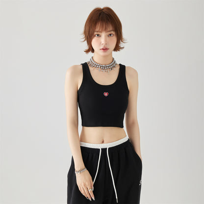 Golfkrossning asosiy modellari kashtado'zlikni yaxshi ko'radi tashqi kiyim yengsiz kamzulga kalta shirin salqin uslubdagi achchiq qizning pastki ichki qismi yuqori yelek ayollar