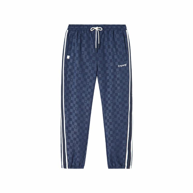 Le coq sportif tennis seriyasidagi erkaklar uchun to'qilgan to'rli trikotaj sport shimlari