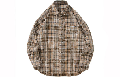 Golfkross Amerika retro to'qnashuvi tasodifiy yubka uzun yengli ko'ylak ko'ylagi juftlik modellari