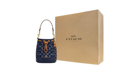 Сумка женская Coach Signature 14 Classic Logo Removable Strap - Boxette Shop