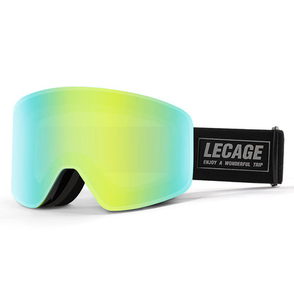 Горнолыжный шлем и очки Lecage Lecage