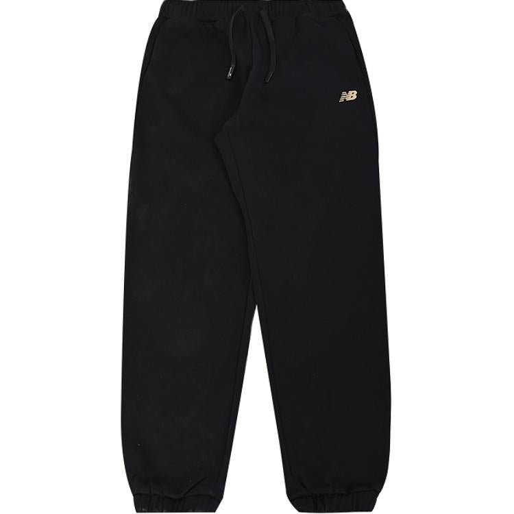 New Balance Athleisure erkaklar uchun qora rangli qulay trikotaj shim