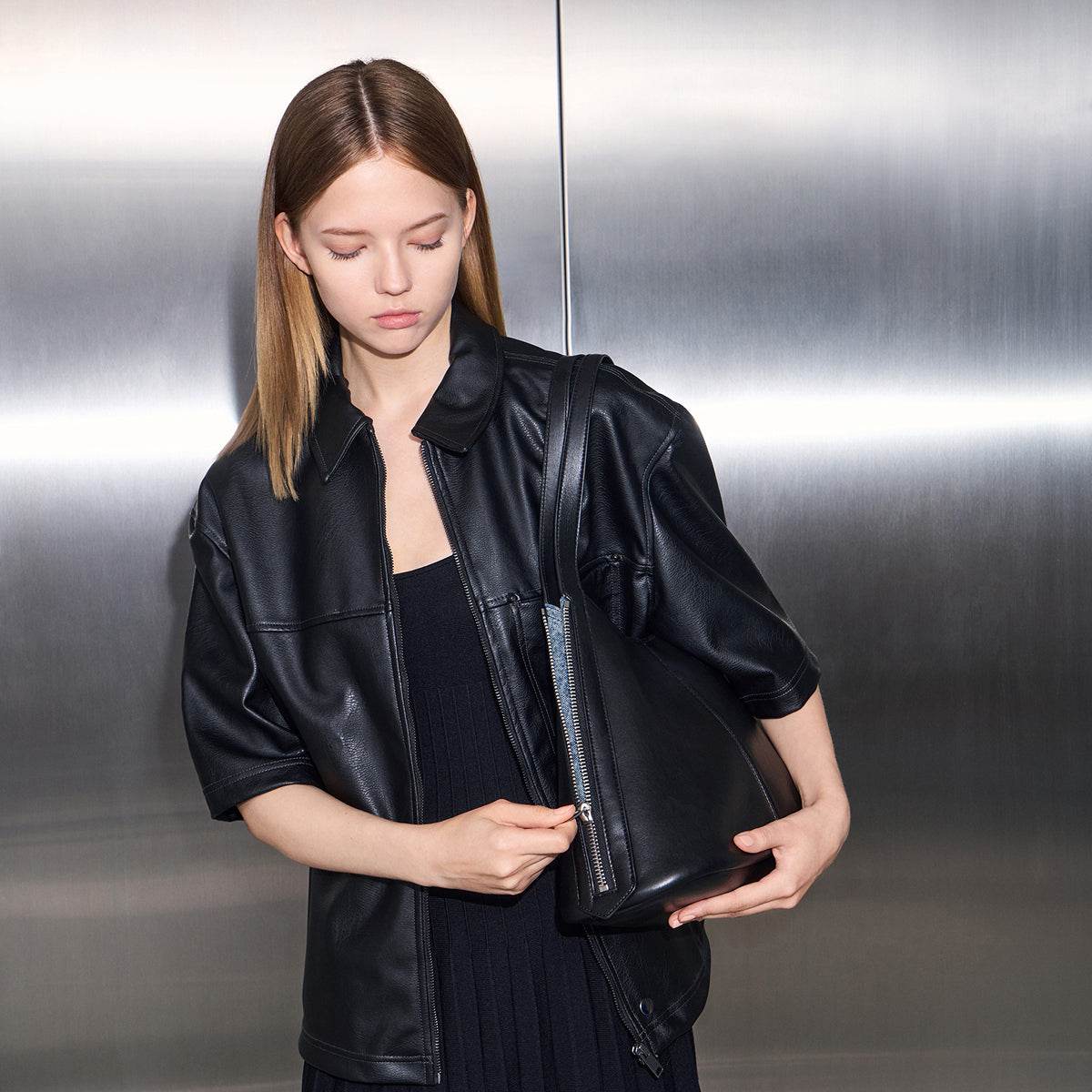 Сумка женская Charles&Keith Noir - Boxette Shop