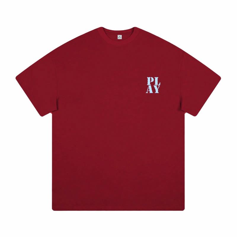 Футболка с коротким рукавом playboy fashion trend для мужчин и женщин