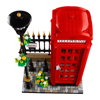LEGO Ideas London qizil telefon qutisi (21347)