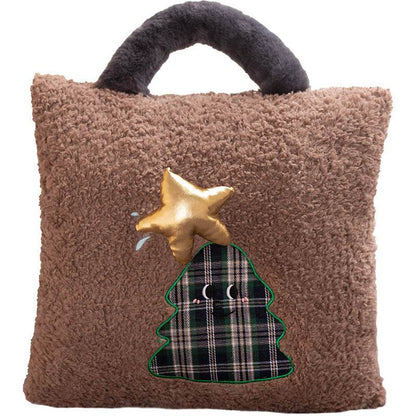 Подушка новогодняя Reindeer Santa Decor - Boxette Shop