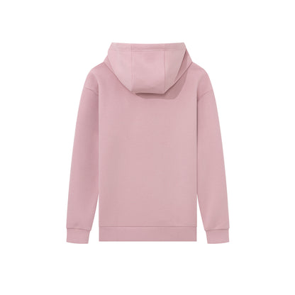 Le coq le coq sportif bir tekis rangli oddiy harflar logotipi bosma naqshli erkin ochiladigan yelkali uzun yengli sviter erkaklar va ayollar modellari