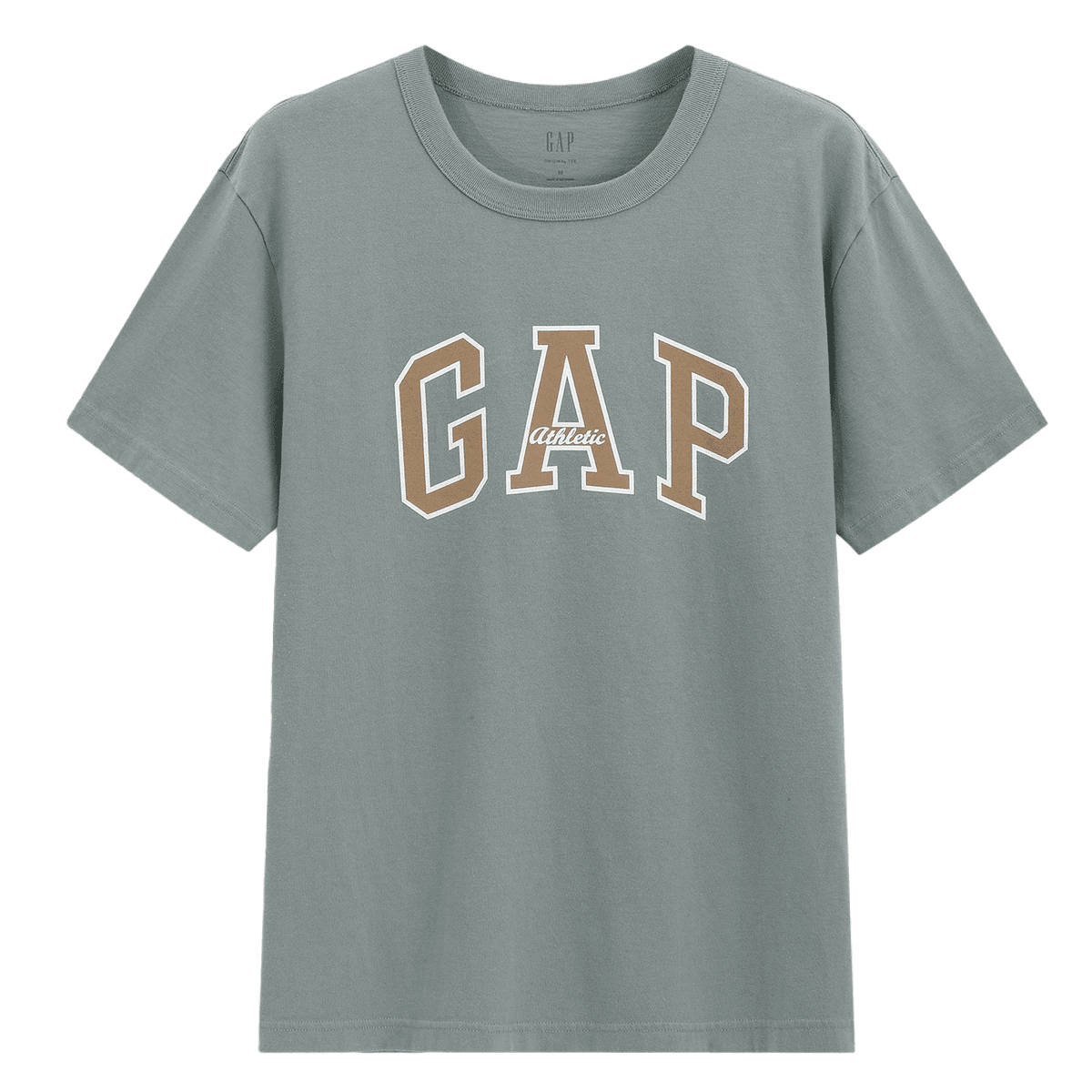 Gap весна и лето буквы печатных логотип свободные футболки с коротким рукавом модные повседневные мужчины и женщины с одинаковыми моделями - Boxette Shop
