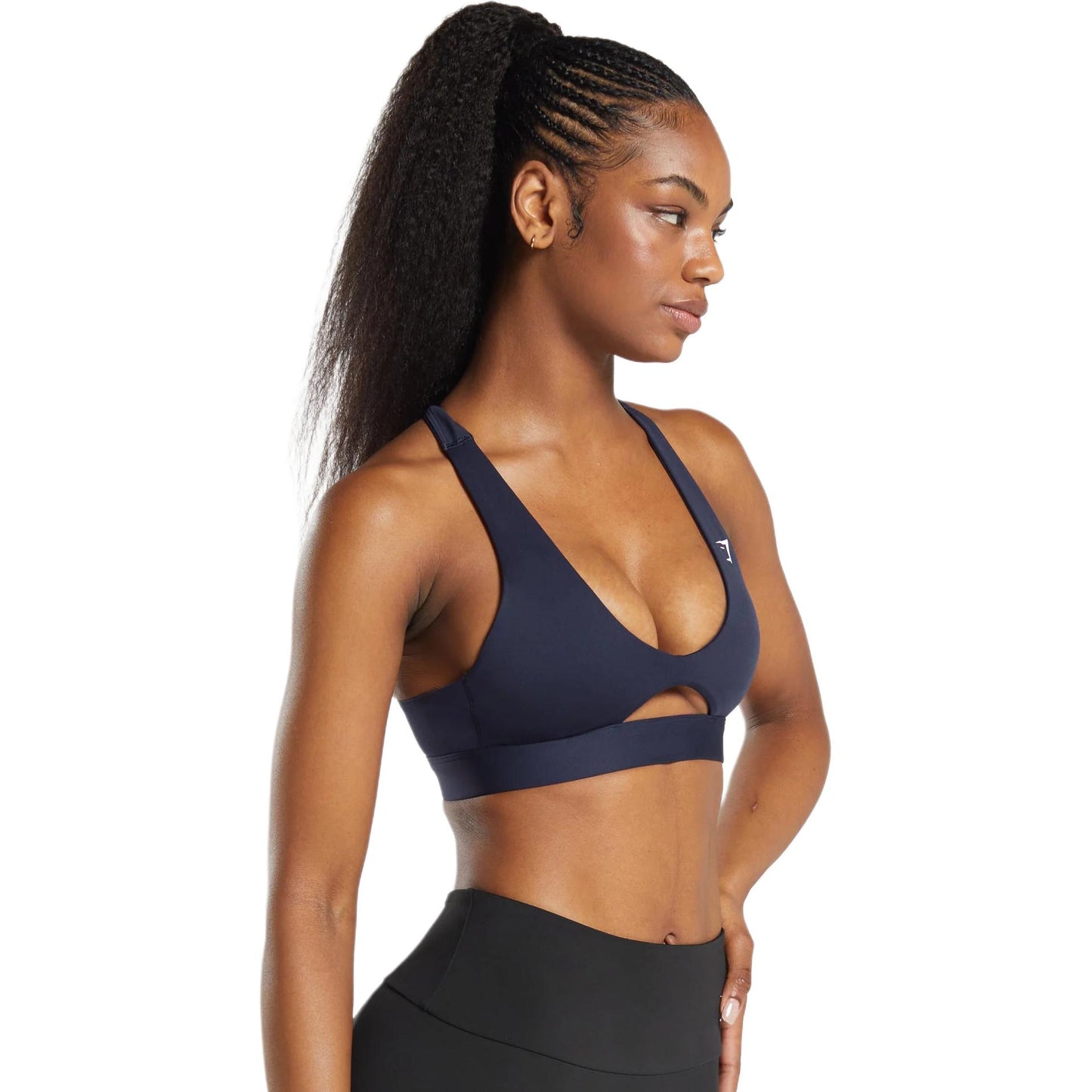 Gymshark Peek A Boo ayollar sport byustgali