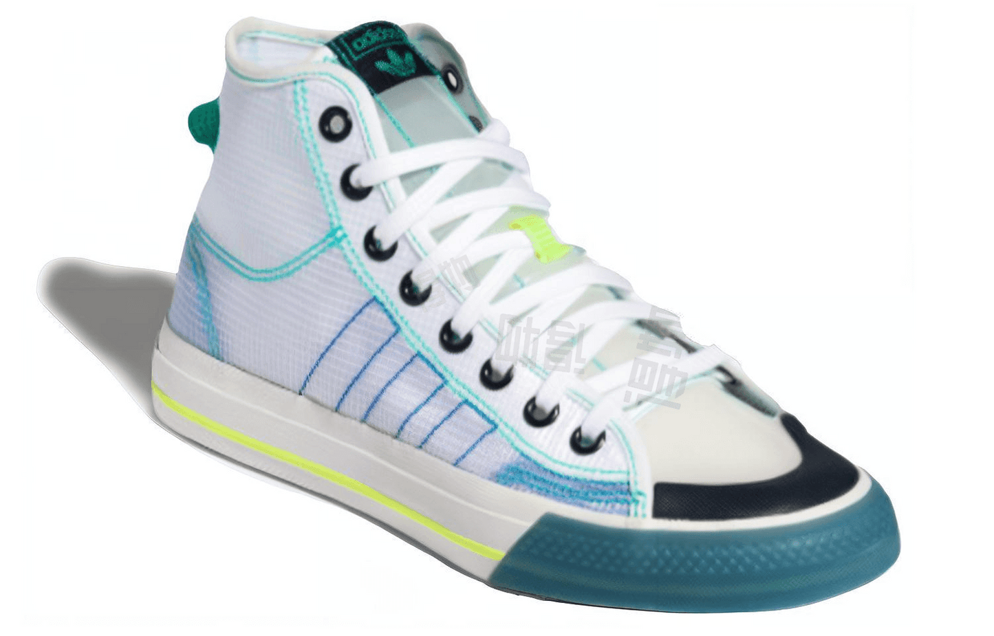 Кроссовки Adidas Originals Nizza Hi Rf - Boxette Shop