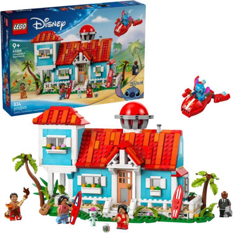 Конструктор LEGO Lilo and Stitch's Beach House (43268) - Boxette Shop