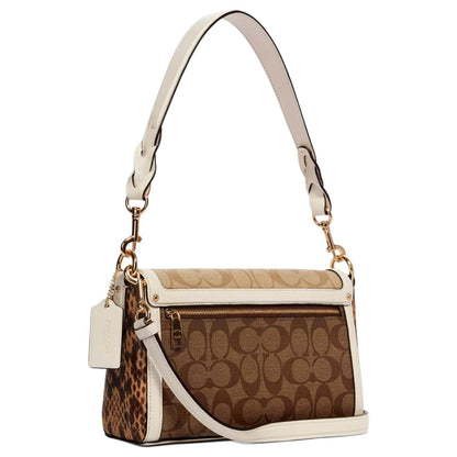 Сумка женская Coach Jade 26 Patchwork Canvas Leather - Boxette Shop