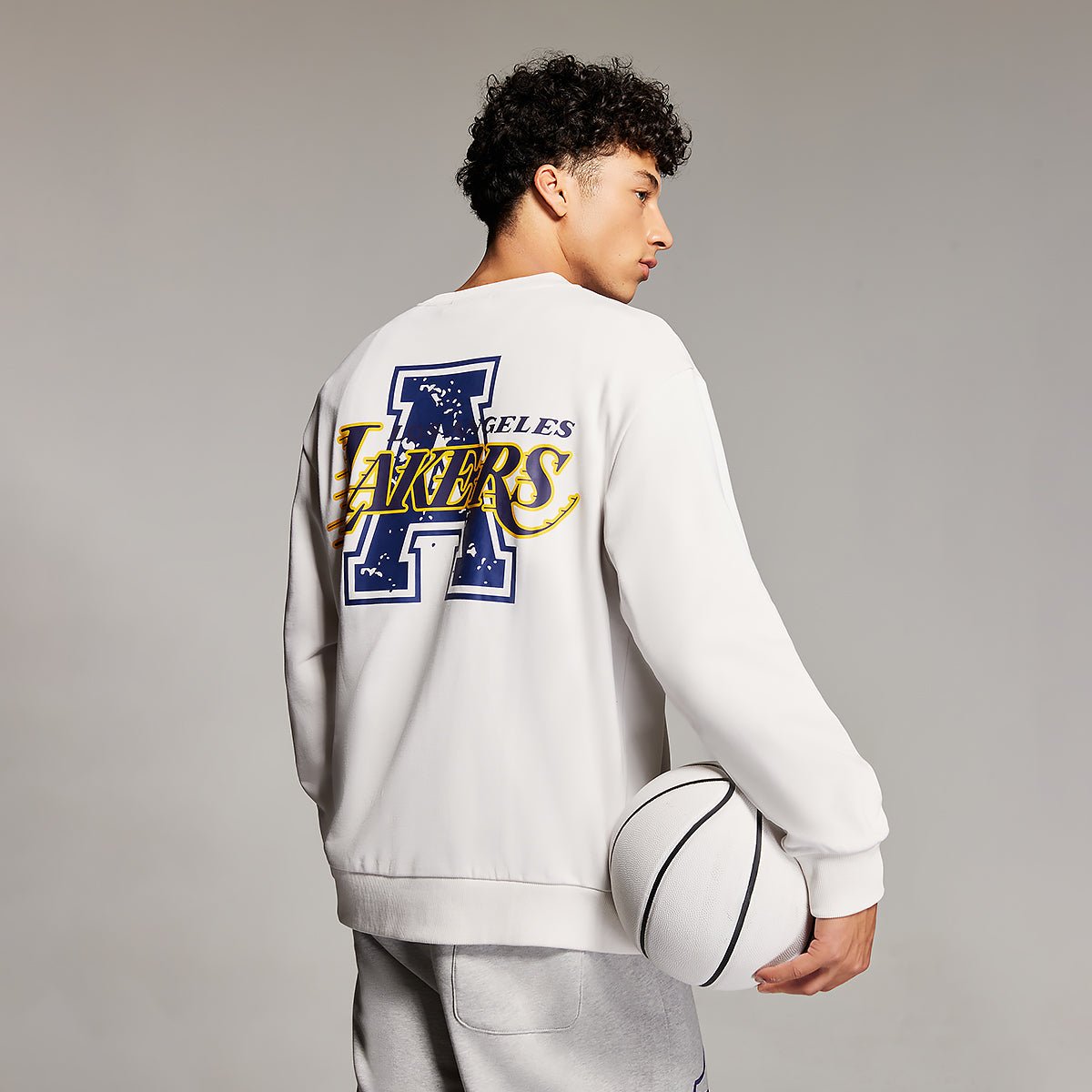 Свитер Jack & Jones x NBA Lakers