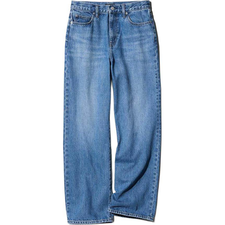 Джинсы женские Uniqlo Fw24 Series Pure Colour Waist - Boxette Shop