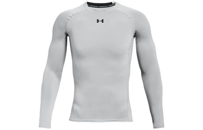 Мужское джерси under armour с длинным рукавом power stretch jersey современного серого цвета