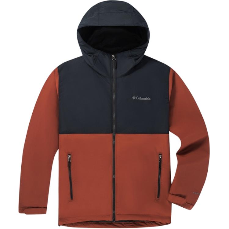 Columbia columbia casual outdoor omni-gold dot thermal reflective technology hooded warm zip sports travel hiking long sleeve jacket men's