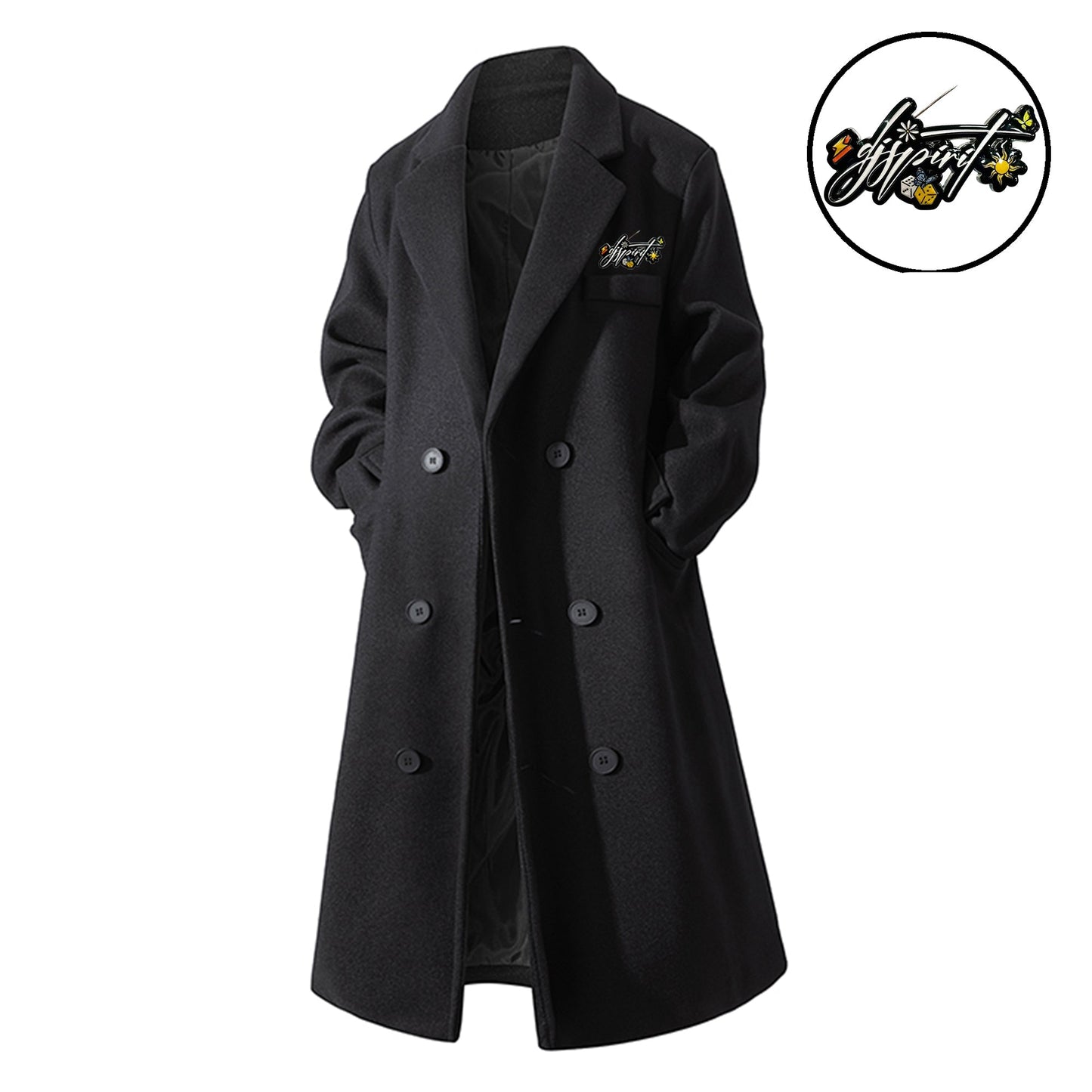 DJ.SPIRIT erkaklar paltosi