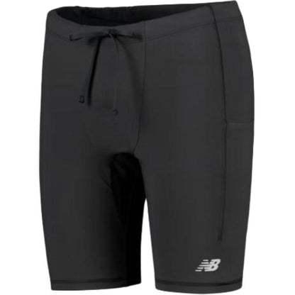 Yangi balansli silliq cho'ntak yarim qattiq fitnes yugurish tor yugurish shorti erkaklar qora