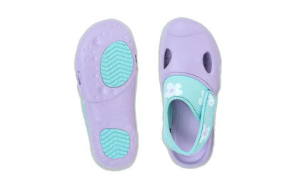 Decathlon Clog 500 Comfort Moviy Binafsharang bolalar hovuz sandallari