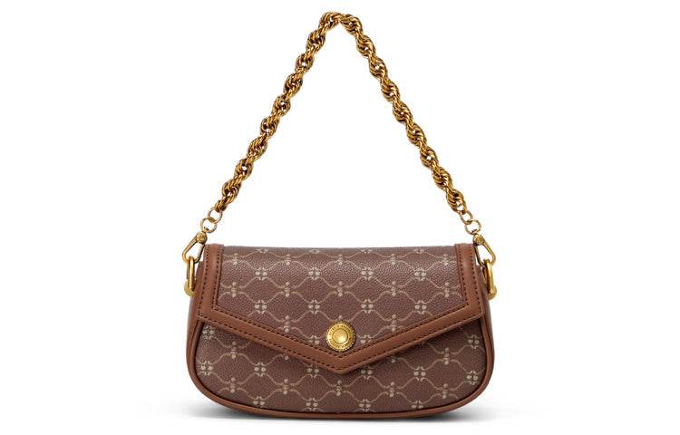 Сумка женская Charles&Keith Retro Color Blocking Chain Flap - Boxette Shop