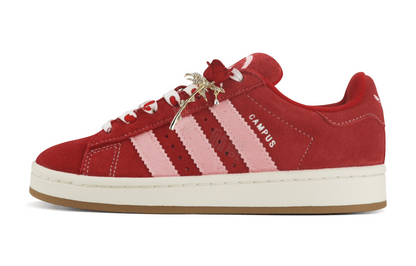 Кроссовки на заказ】adidas originals campus 00s romantic rose confession season gift box сотни трендов антискользящие износостойкие бордшорты с низким верхом мужчины и женщины с одинаковыми моделями красные и розовые - Boxette Shop
